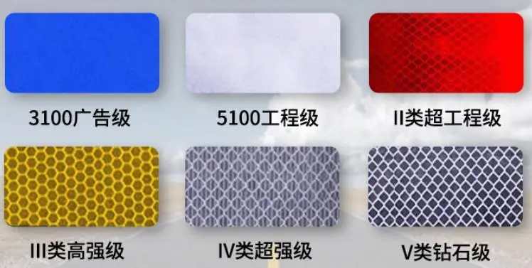 反光膜的級別有哪些? 反光膜的級別有哪些?
